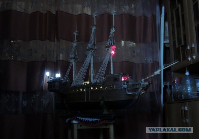 Постройка модели линкора Santisima Trinidad