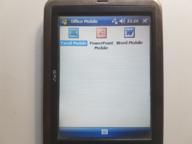 Древний КПК Asus A696 на Windows Mobile