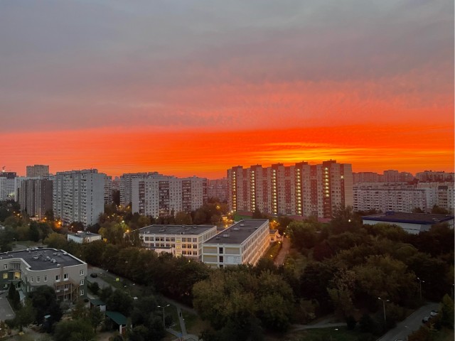 Вид из окна