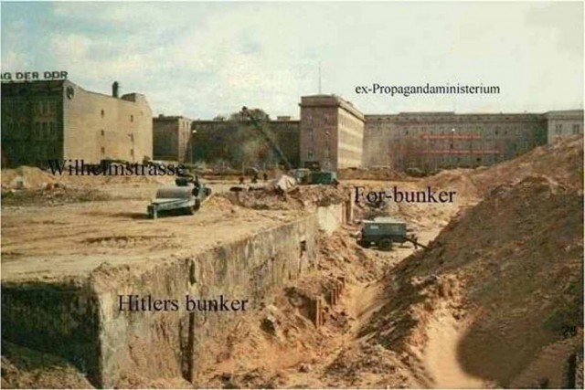 Рейхсканцелярия, Фюрербункер.