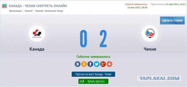 Чемпионат Мира по хоккею 2015 часть 4