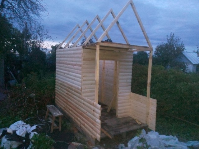 Как я строил домик