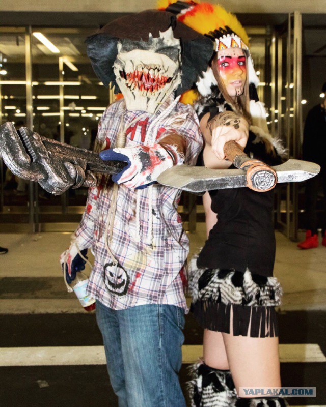Иногда косплейные костюмы Comic Con очень даже неплохо выглядят