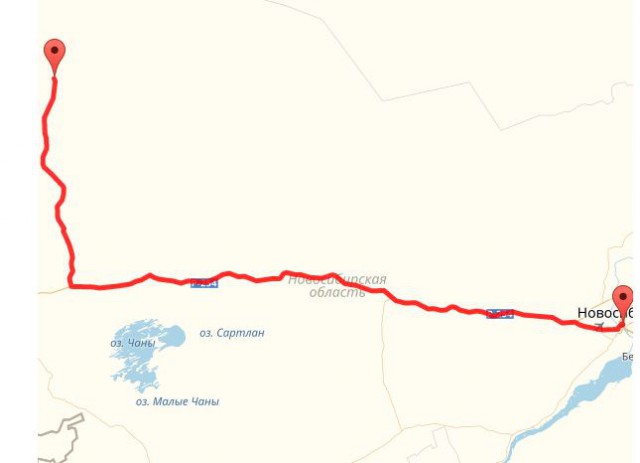 Карта оз сартлан новосибирская область