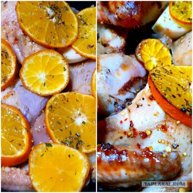 #ДРКулинарии2021, Курица в клементинах