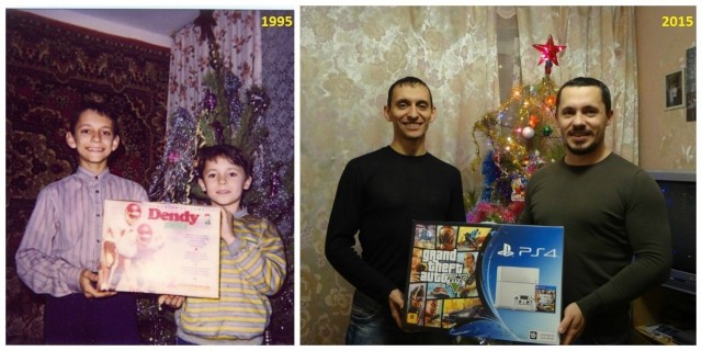Домашняя игровая атмосфера 90-х
