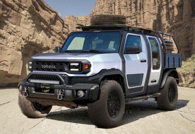 Toyota сделала суперпростой пикап, в котором нет... да ничего нет!