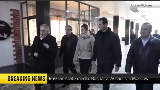 Асад прибыл в Москву
