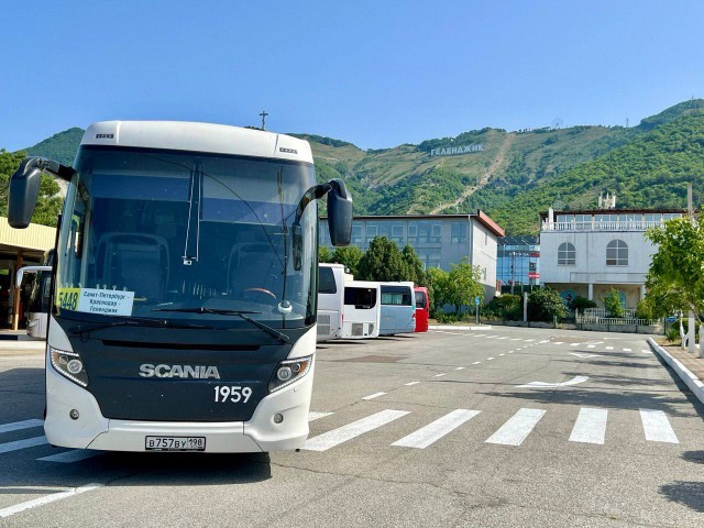 Летние автобусы в Геленджик и Симферополь запускают в Петербурге