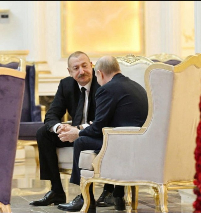 Переговоры Путина и Алиева