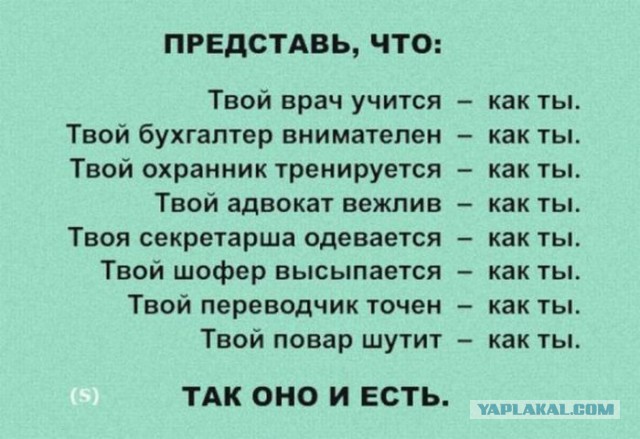 Суровая реальность.
