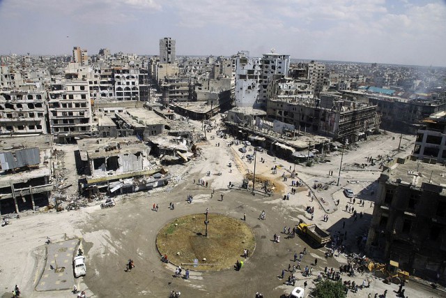 Украина смотри и думай, Хомс. Сирия.