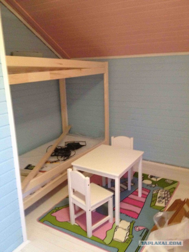 Неожиданное строительство дачи