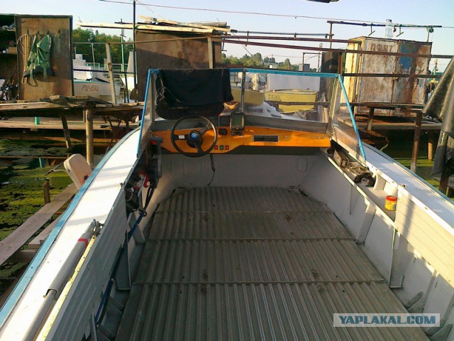 Реставрация Лодки Обь-3