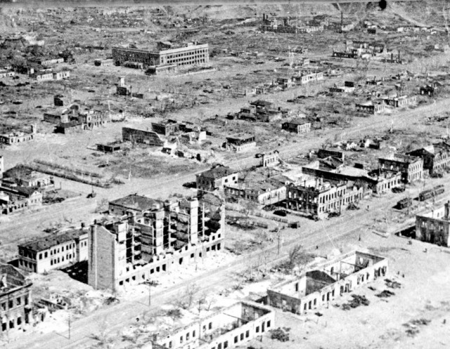 Дрезден, 1945 год. Бомбардировки Дрездена.