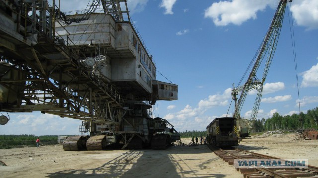 Самый тяжелый в мире экскаватор