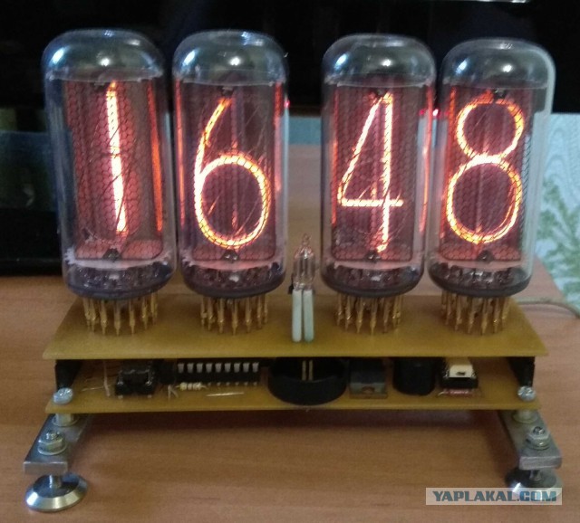Nixie clock: ламповые часы на индикаторах ИН-14 RGB