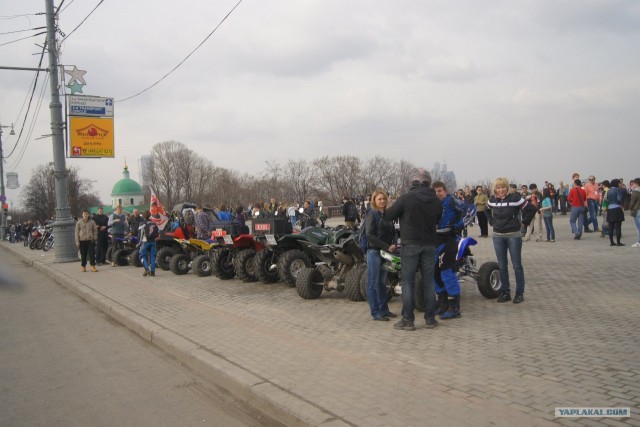 Открытие мотосезона. Москва.