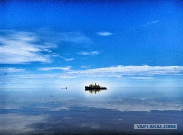 Хотите увидеть настоящий штиль на море?