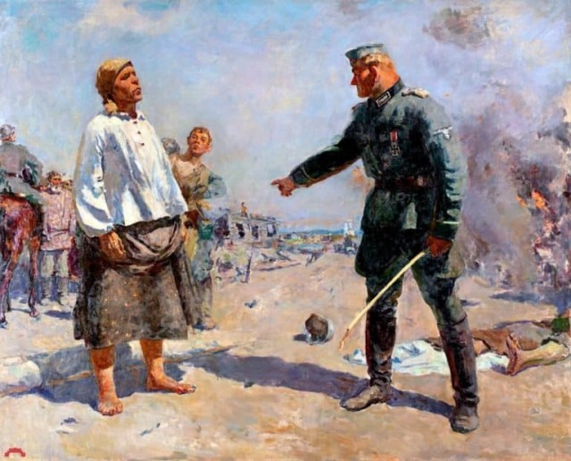 Великая Отечественная война в живописи