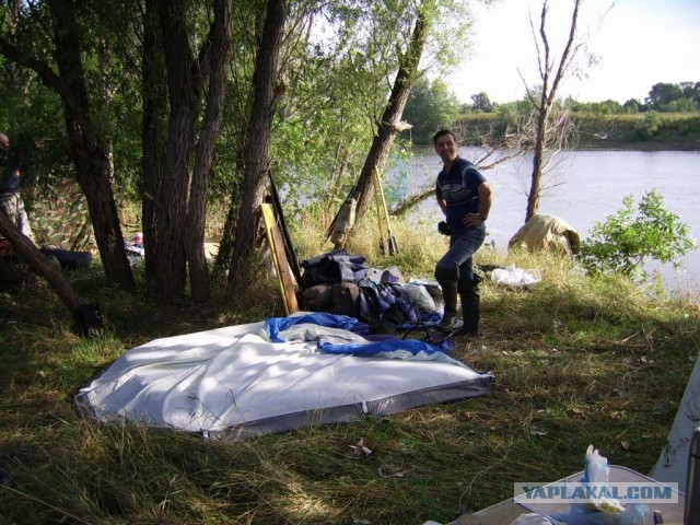 Отдых на Ахтубе. Автотуристам-рыбакам посвящается.