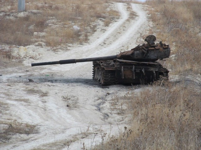 Бронетанковый апокалипсис. Подбитые танки вооружённых сил Новороссии