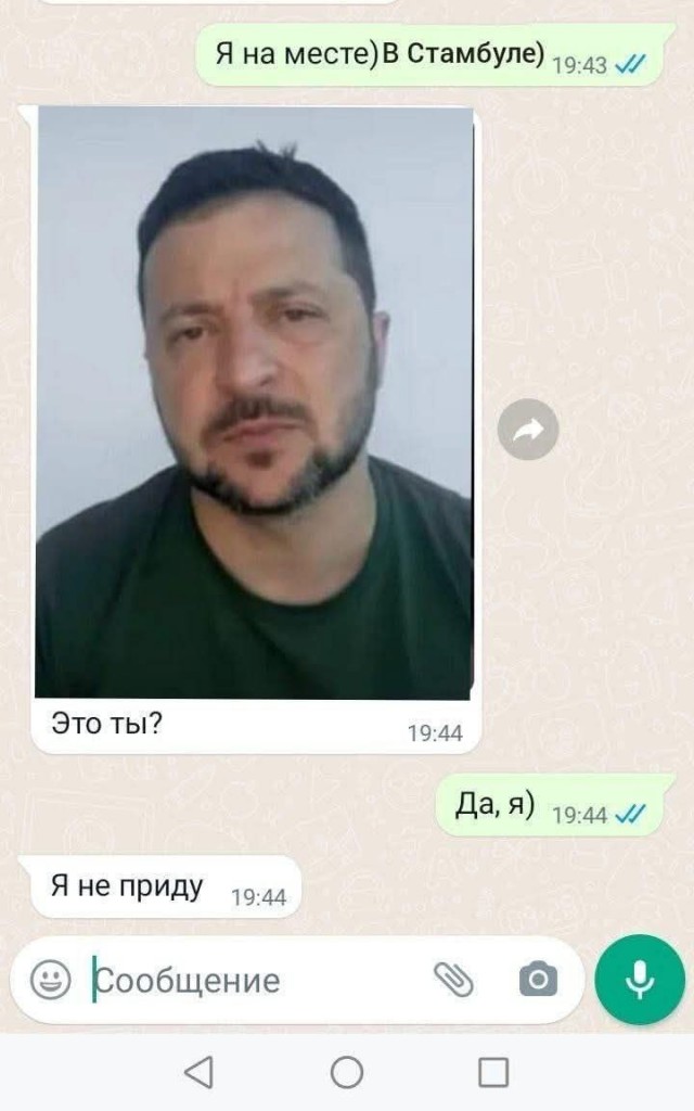 Владимир Зеленский заявил, что будет ждать Владимира Путина в Турции 15 мая
