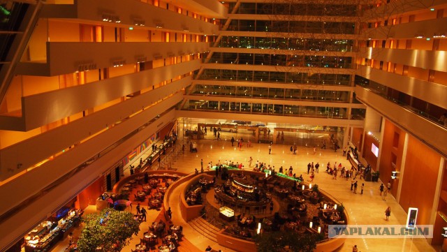 Сингапур. Гостиница "Марина Бэй"