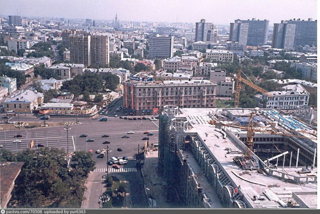 Прогулка по Москве 1999 года