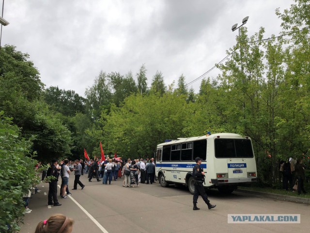 Как я сегодня на митинг (согласованный) сходил