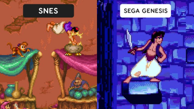 Игры SEGA против Super Nintendo