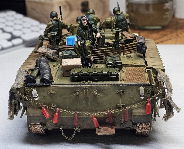 Рукоделия пост. 1/35. БМП-3. Диорама