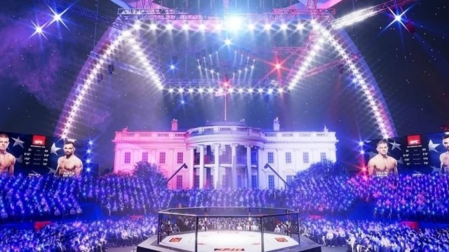 Администрация Трампа показала, как будут выглядеть бои UFC у Белого дома.