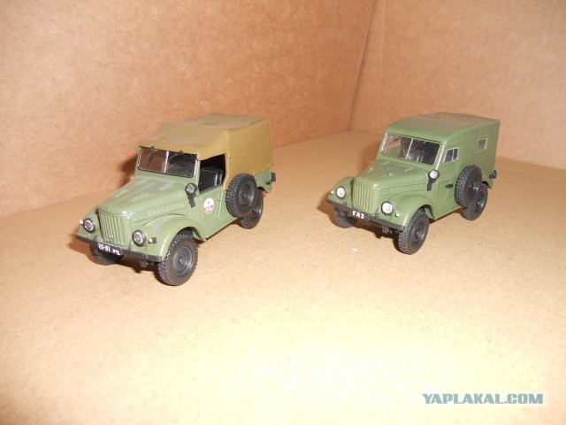 Военные автомобили в масштабе, с времён РККА до на