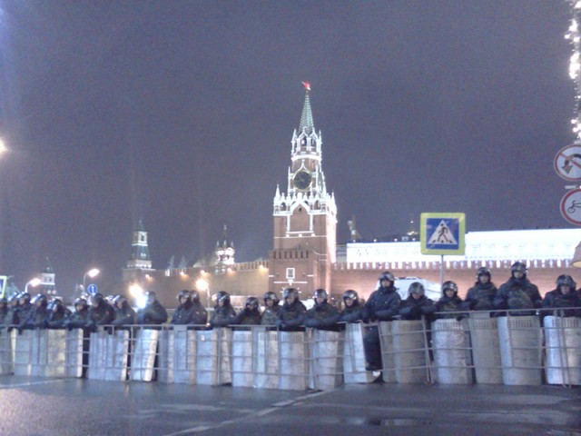 Митинги в Москве: Чистые Пруды и Триумфальная пл