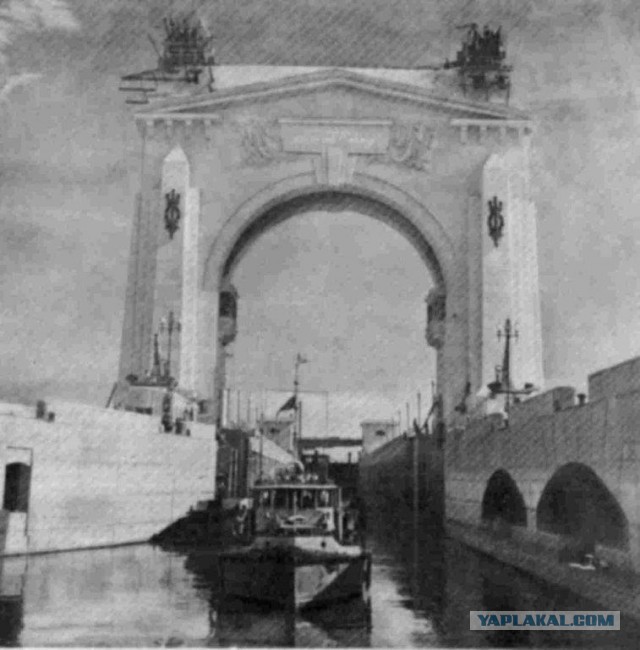 Волго-Донской судоходный канал. Фотографии строительства 1950-е.