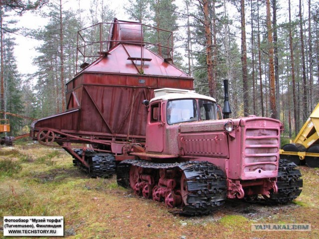 Торфяные комбайны