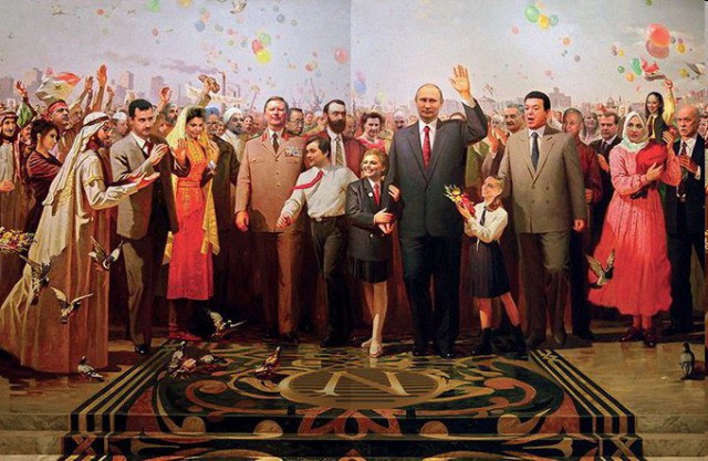 Ждут Путина на инаугурацию