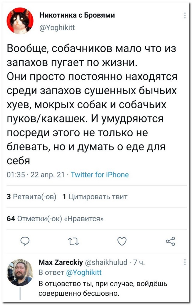 Забавные комментарии из социальных сетей (03.05.21)