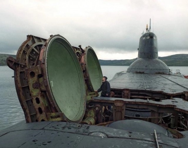 Советский и российский подводный флот на фото