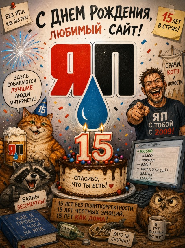 ЯПлакал, с Днём Рождения!