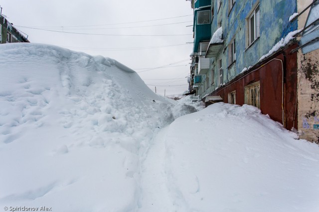 Петропавловск-Камчатский, первый день после пурги