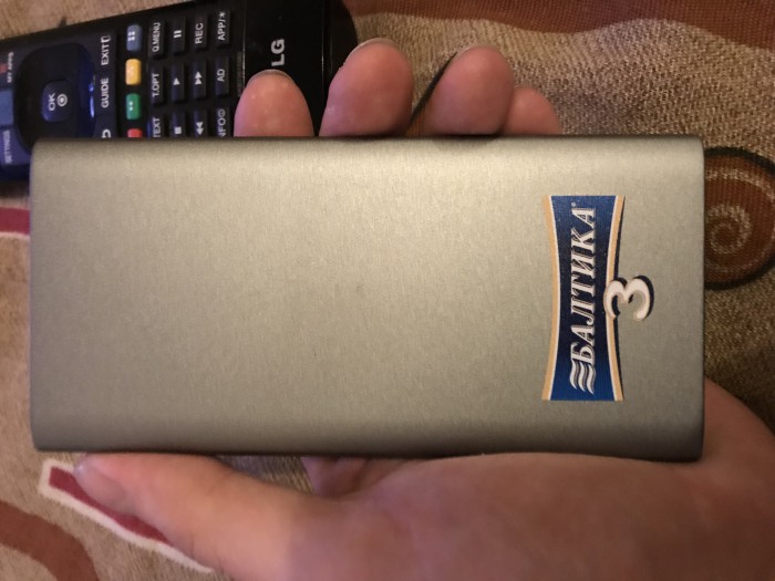 А какой PoweBank у вас?