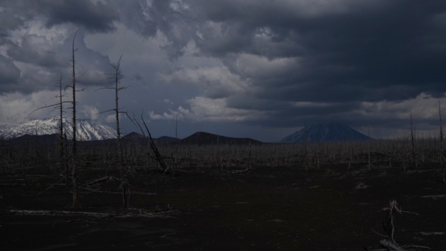 Камчатка. Природный парк Ключевской группы вулканов.