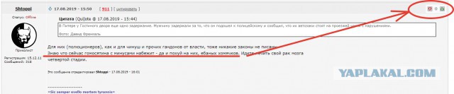 Задержание в Питере