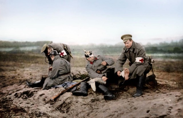 110 лет назад. Первая мировая война в 60 фотографиях