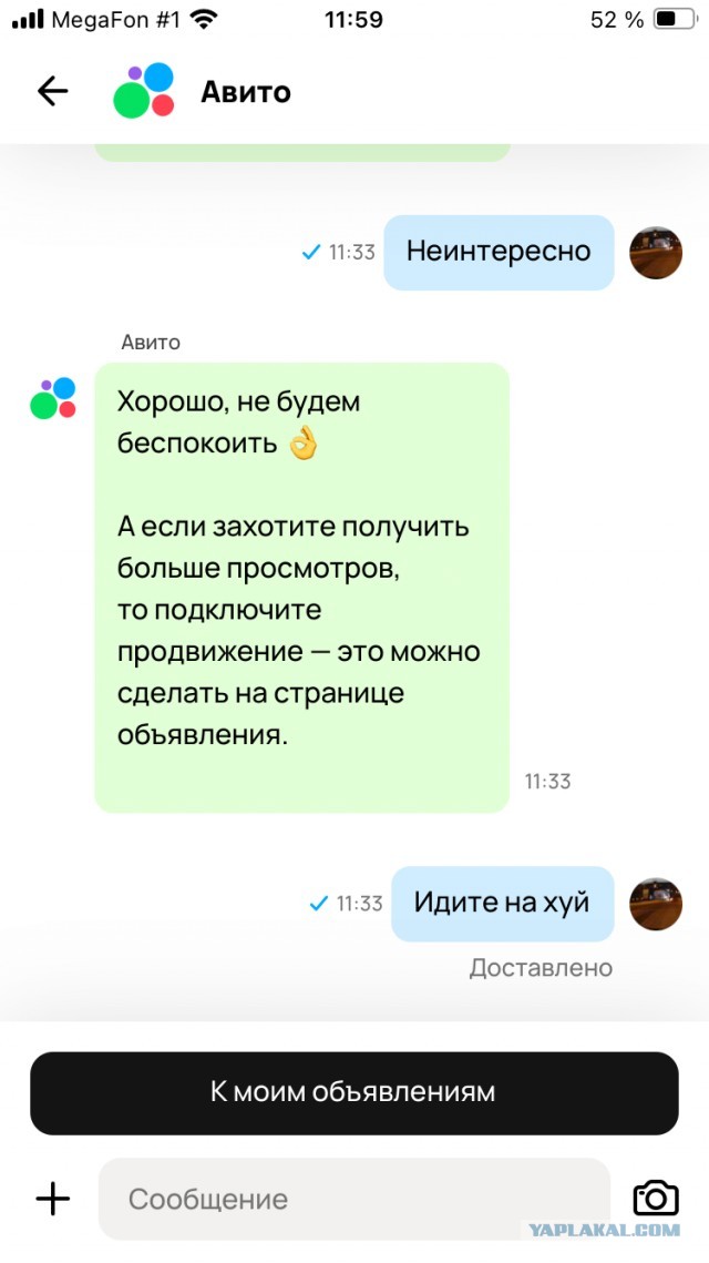АВИТО-абсолютное зло