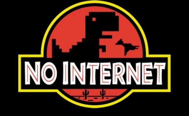 Про отключения энторнета