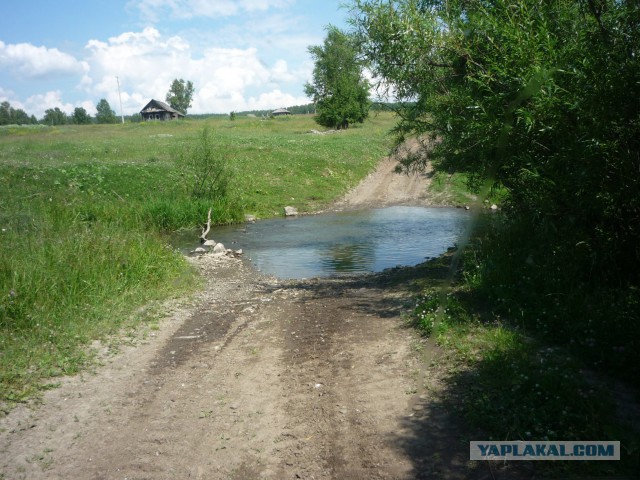 Мой родной сибирский поселок