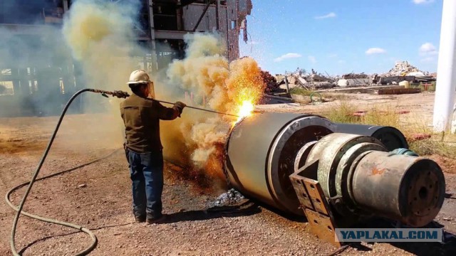 Поехали за грибами, а нашли следы применения неведомого по мощности оружия.